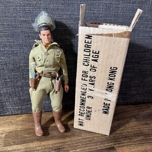 1974 EXCEL MILITARY LEGENDS GEN. GEORGE S. PATTON TOY FIGURE IN BOX